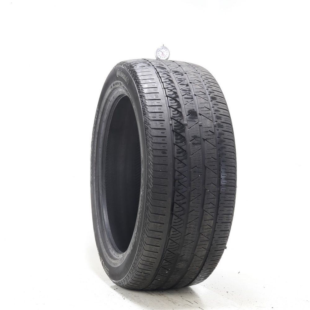 Set of (4) Used 285/45R21 Continental CrossContact LX Sport AO 113H - 5-6.5/32 - Image 1