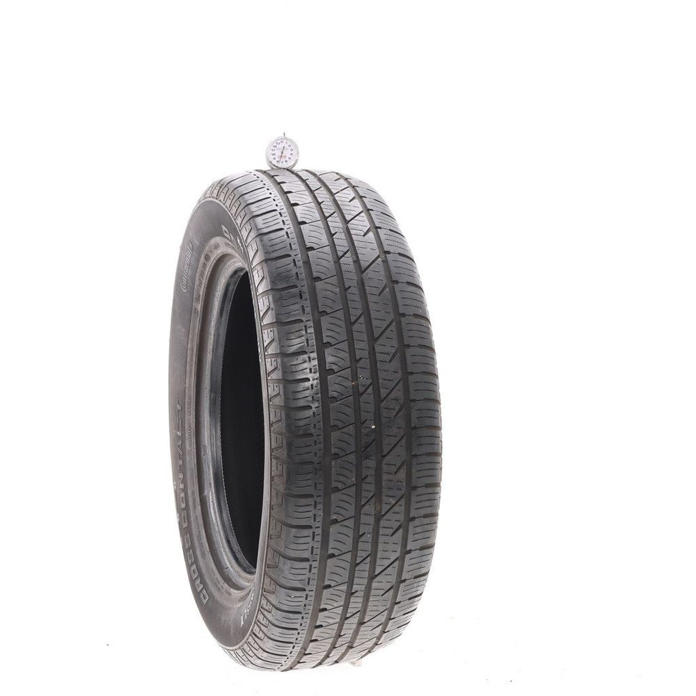 Set of (2) Used 255/60R18 Continental CrossContact LX 112V - 7.5-8/32 - Image 1