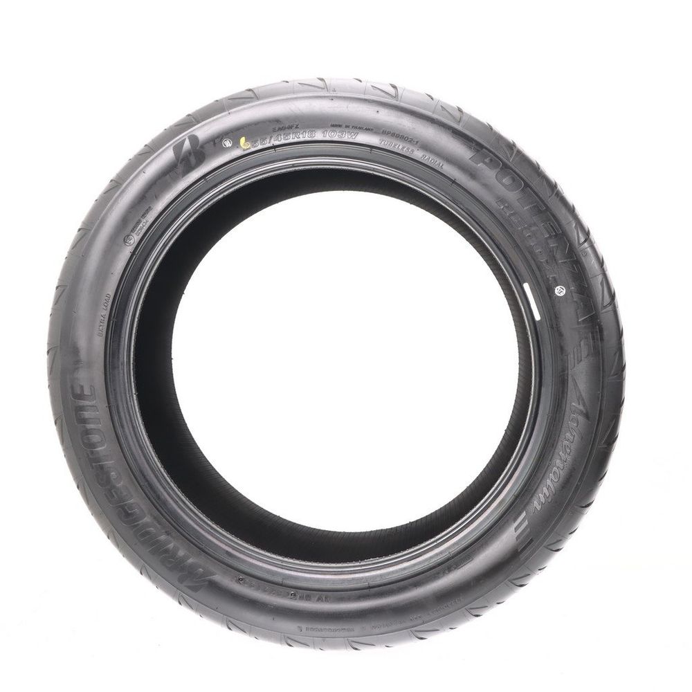 Set of (4) New 255/45R18 Bridgestone Potenza RE004 Adrenalin 103W - Image 3