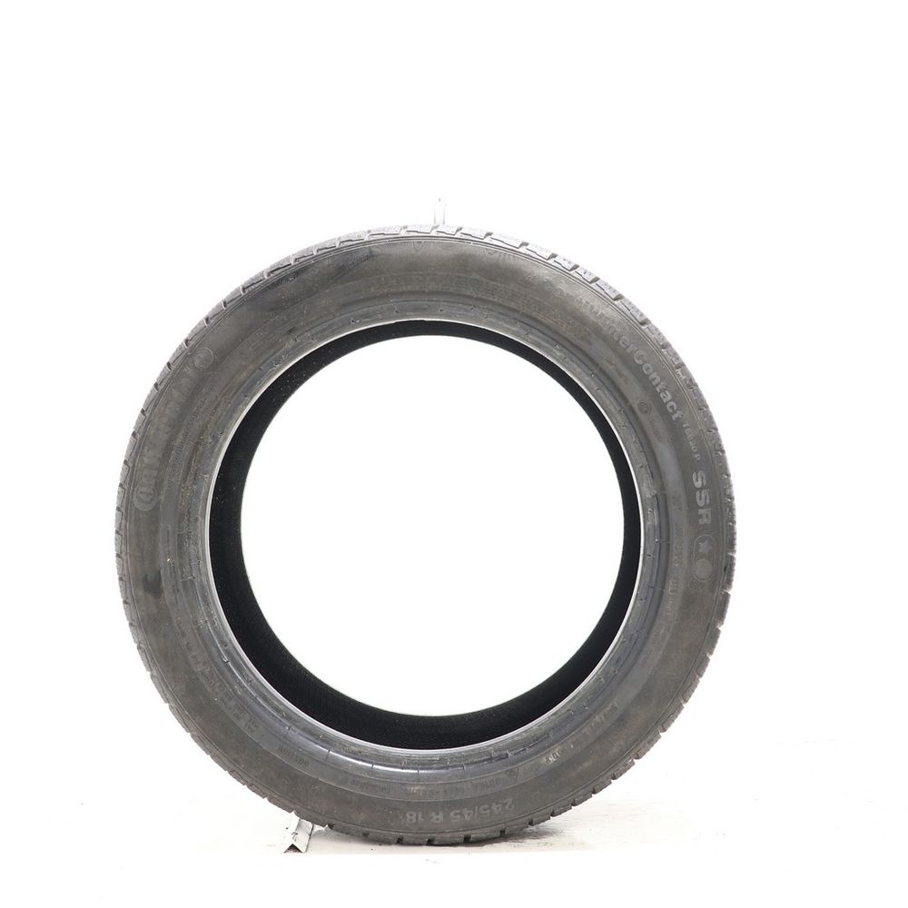 Used 245/45R18 Continental ContiWinterContact TS830P SSR 100V - 7/32 - Image 3