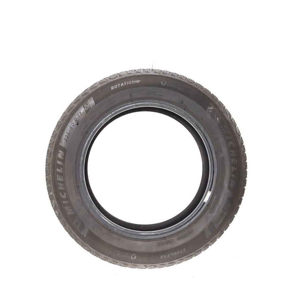 Set of (2) Used 225/60R17 Michelin X-Ice Snow 103T - 7/32 - Image 3
