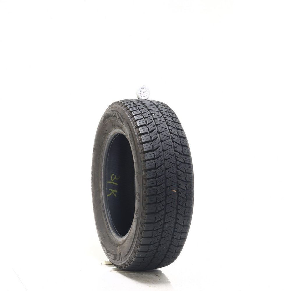 Set of (4) Used 195/65R15 Bridgestone Blizzak WS90 Studless 91H - 9.5-11/32 - Image 1