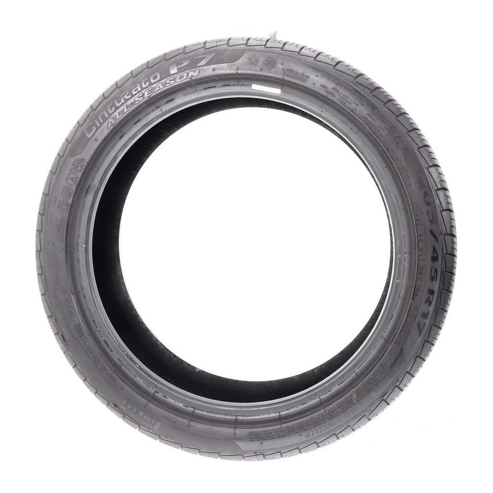 Set of (4) Used 205/45R17 Pirelli Cinturato P7 Run Flat 88V - 7.5/32 - Image 3