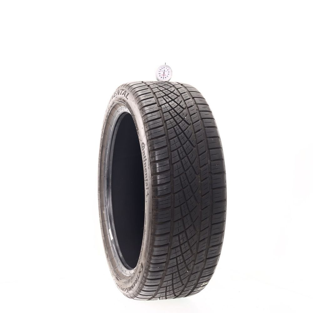 Set of (2) Used 215/45ZR18 Continental ExtremeContact DWS06 Plus 93Y - 7-8/32 - Image 1