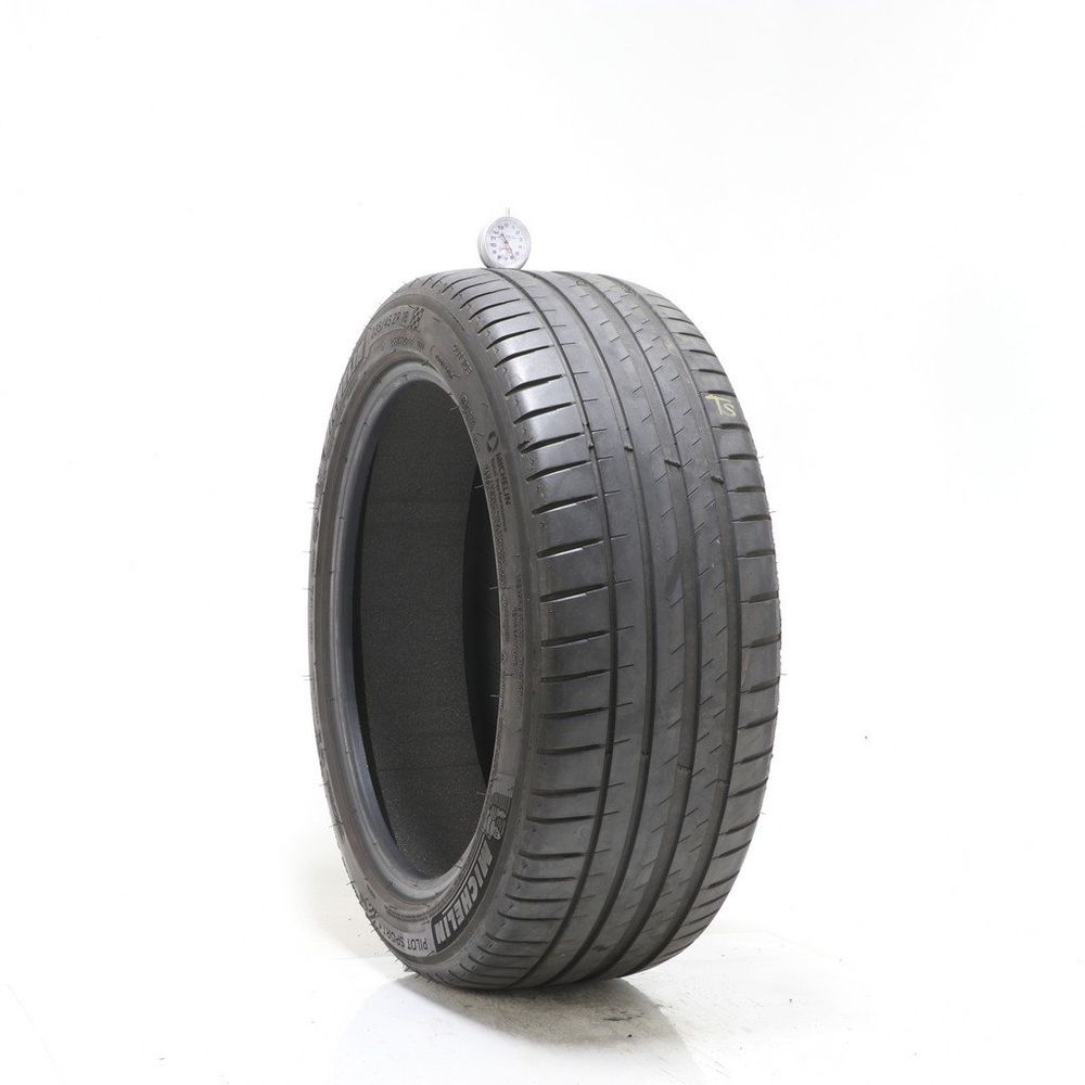 Set of (2) Used 235/45ZR18 Michelin Pilot Sport 4 TO Acoustic 98Y - 5.5/32 - Image 1
