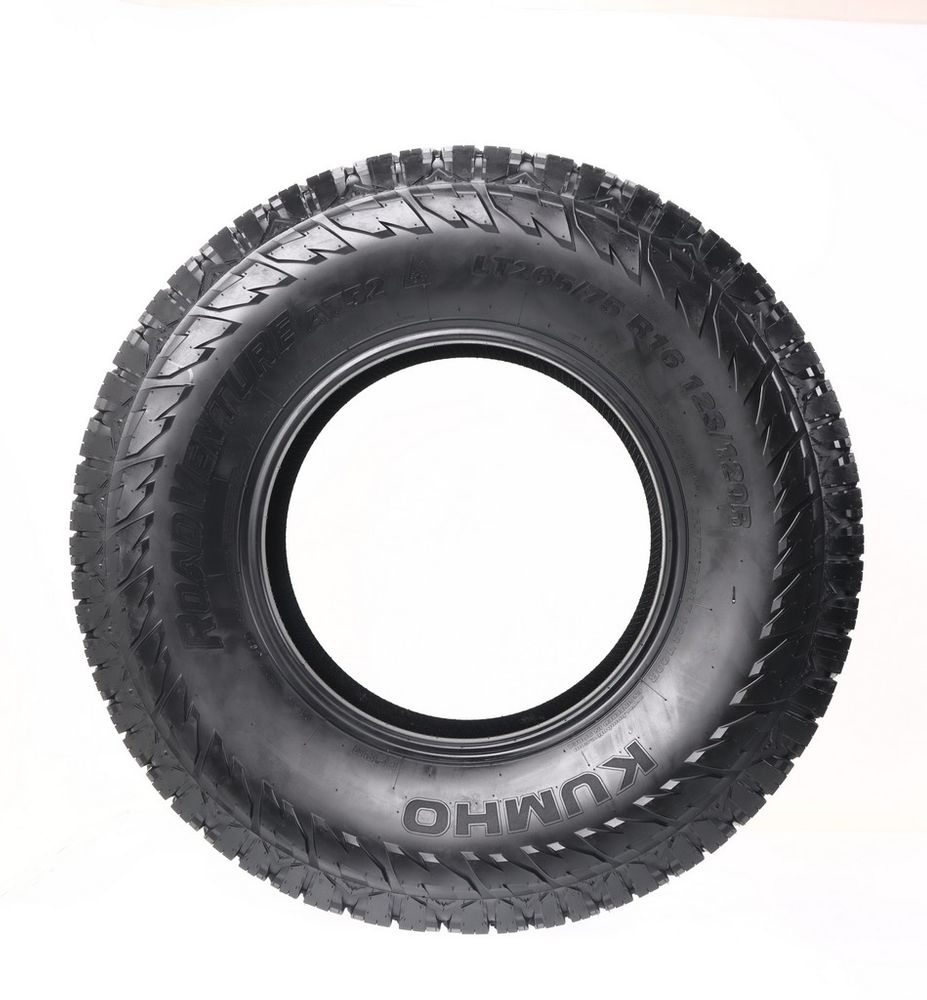 New LT 265/75R16 Kumho Road Venture AT52 123/120R E - Image 3