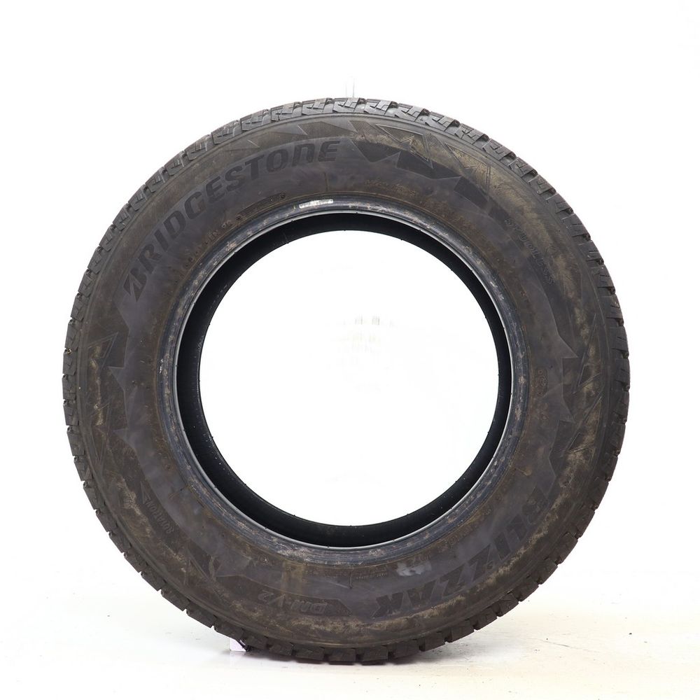 Set of (2) Used 245/65R17 Bridgestone Blizzak DM-V2 107S - 11-12.5/32 - Image 3