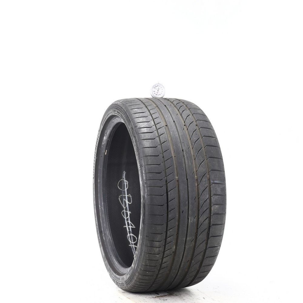 Used 255/35ZR19 Continental ContiSportContact 5P MO 96Y - 7.5/32 - Image 1