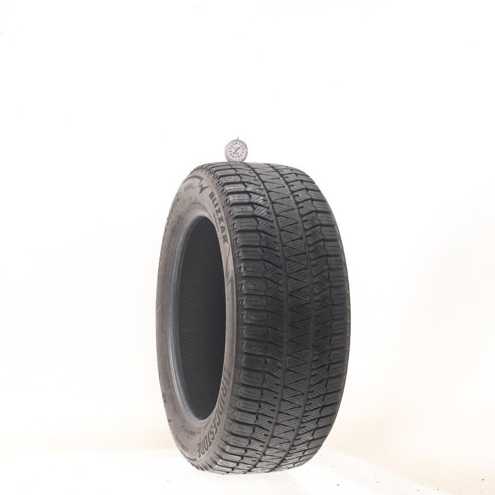 Set of (4) Used 225/55R17 Bridgestone Blizzak WS90 Studless 97H - 8.5-10/32 - Image 1