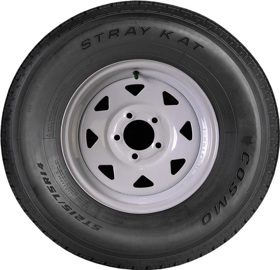 Set of (4) New LT 225/75R15 Cosmo Stray Kat 117/112L - Image 2