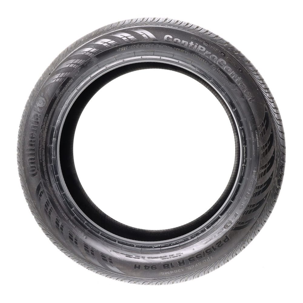 Set of (2) Used 215/55R18 Continental ContiProContact 94H - 8-9.5/32 - Image 6