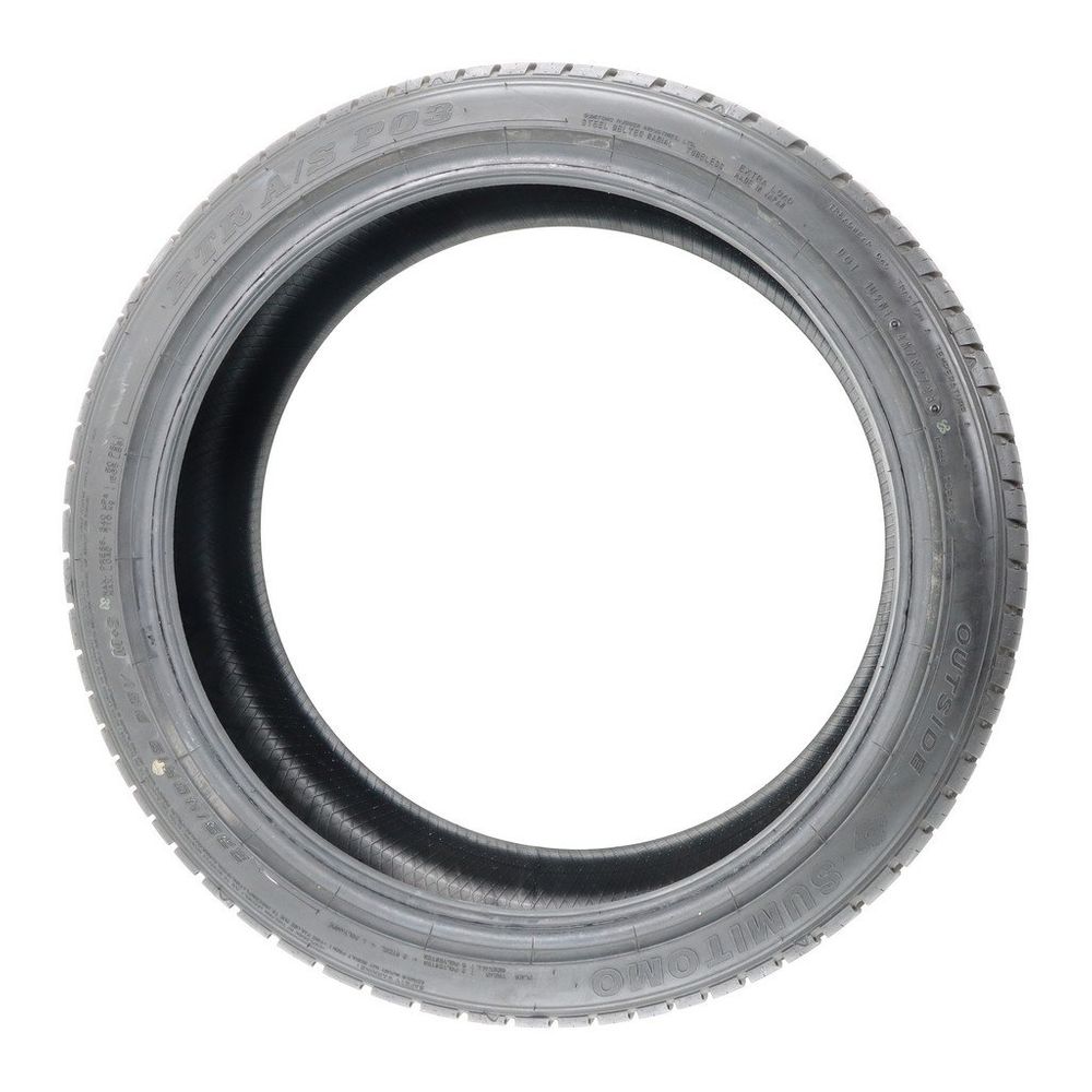 Set of (2) Driven Once 235/40R19 Sumitomo HTR A/S P03 96V - 10/32 - Image 3