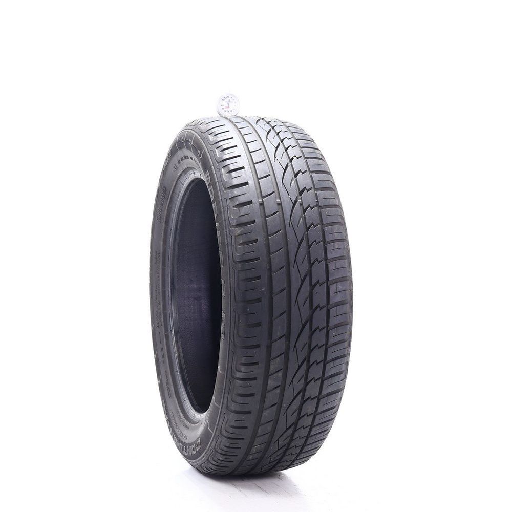 Set of (2) Used 235/55R19 Continental CrossContact UHP E LR 105W - 7-7.5/32 - Image 1