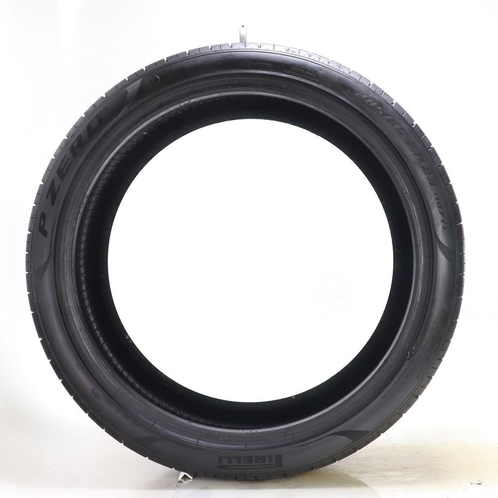 Set of (2) Used 285/35ZR23 Pirelli P Zero PZ4 L 107Y - 7.5/32 - Image 3