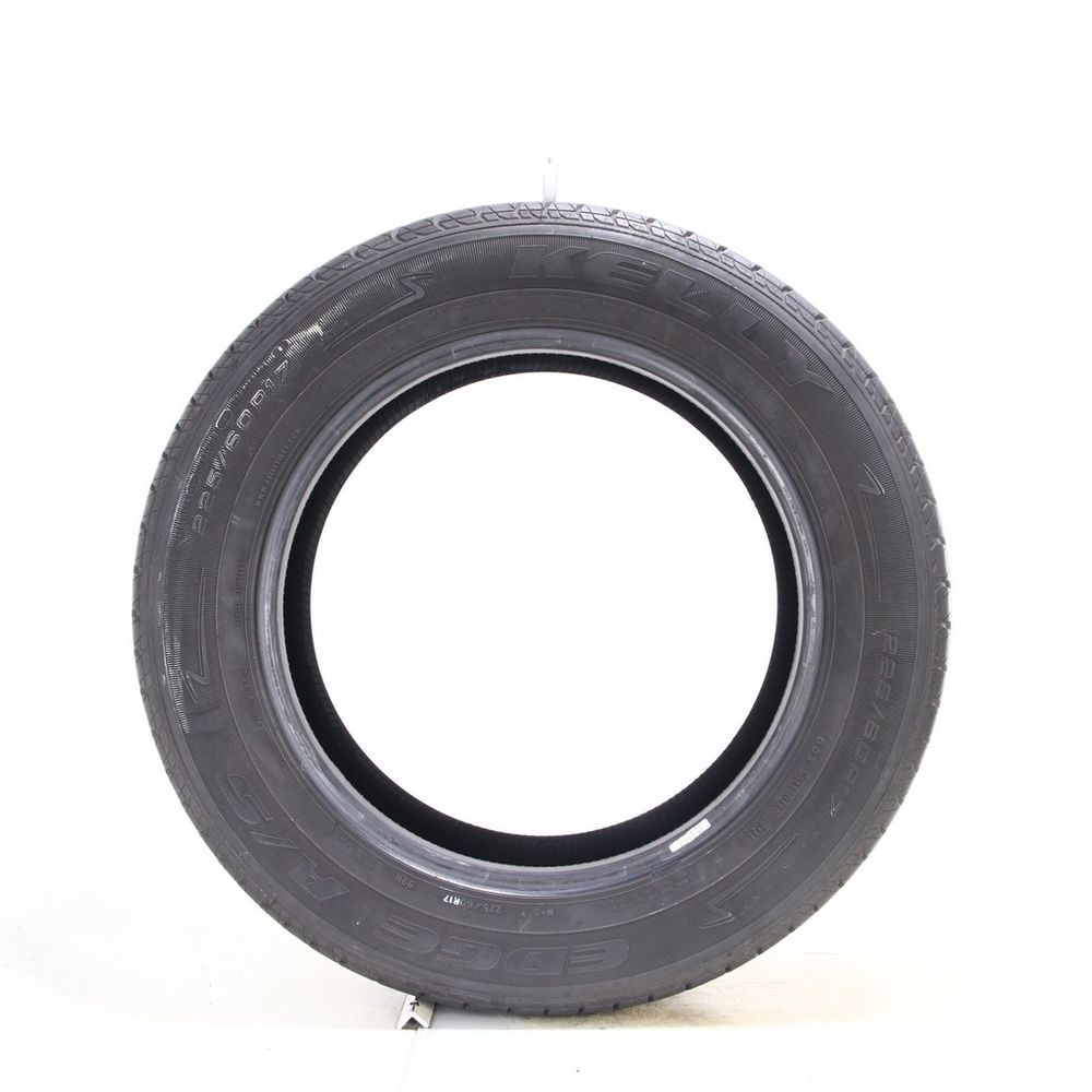 Set of (4) Used 225/60R17 Kelly Edge A/S 99H - 5.5-7/32 - Image 3