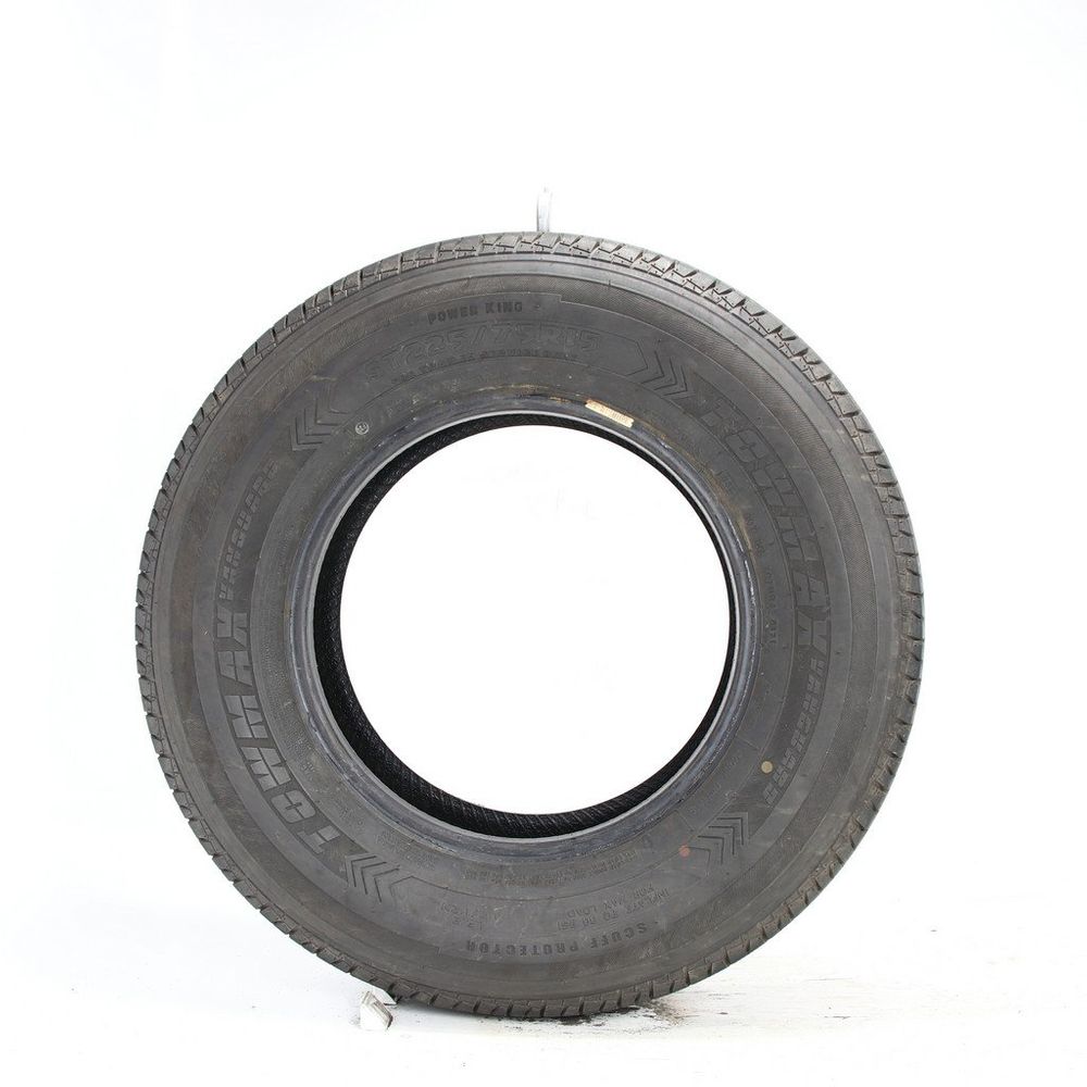 Set of (2) Used ST 225/75R15 Power King Towmax Vanguard 117/112N E - 7-8/32 - Image 3