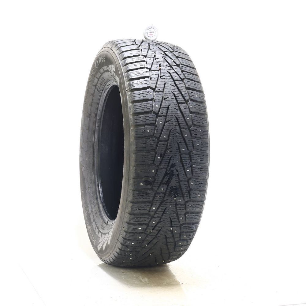 Set of (4) Used 265/60R18 Nokian Nordman 7 SUV Studded 114T - 9-10/32 - Image 4