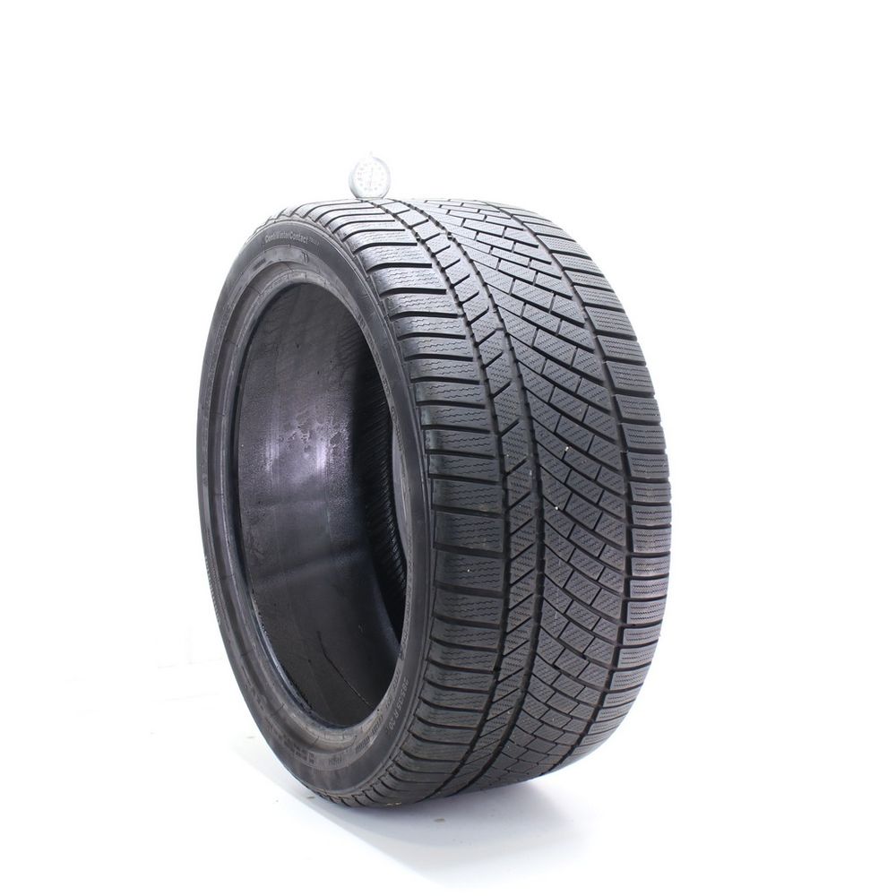 Set of (2) Used 285/35R20 Continental ContiWinterContact TS830P MO 104V - 7.5-8.5/32 - Image 1