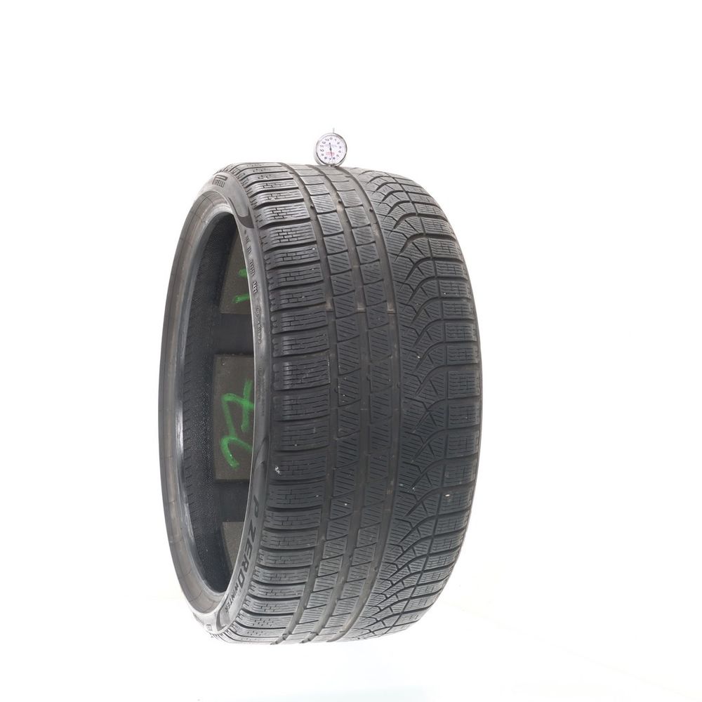 Set of (2) Used 285/30R22 Pirelli P Zero Winter AO PNCS 101W - 6-6.5/32 - Image 4