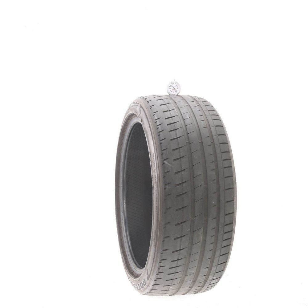 Set of (2) Used 255/40ZR20 Bridgestone Potenza S007 A5A 101Y - 5.5-6.5/32 - Image 1