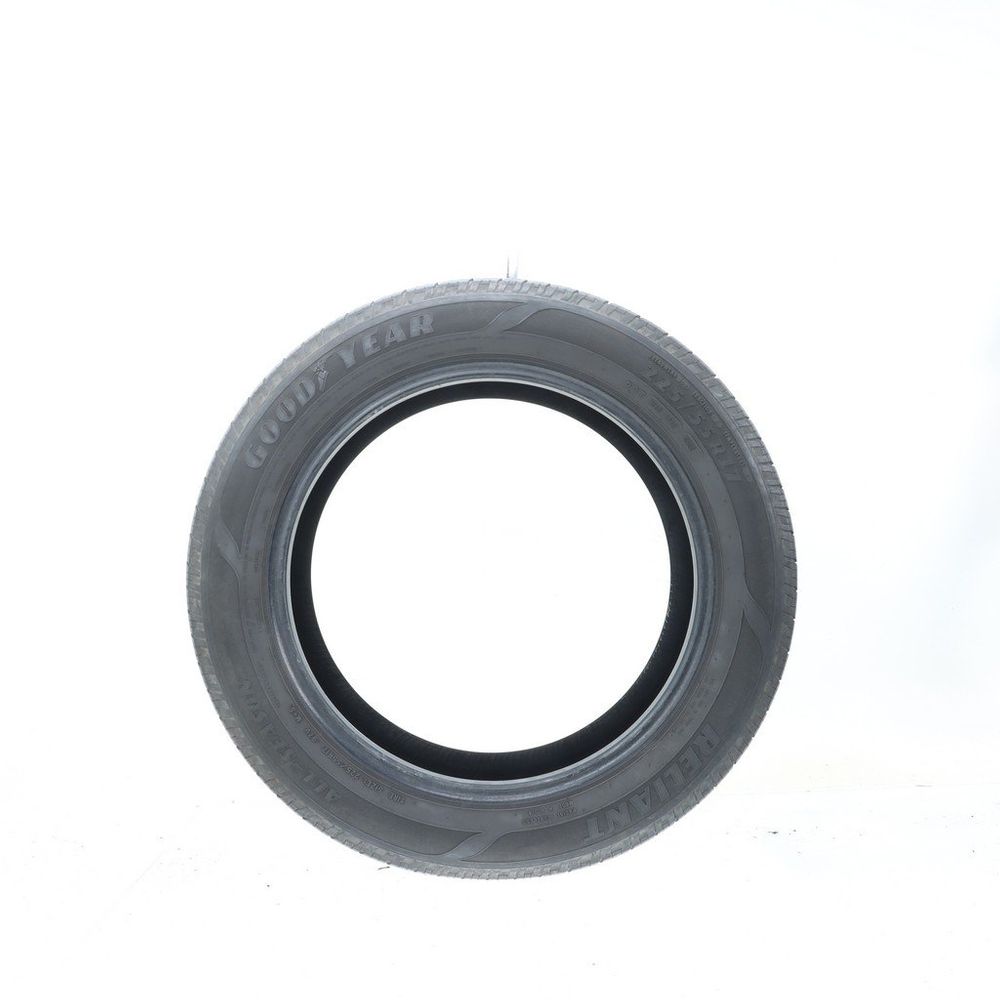 Set of (2) Used 225/55R17 Goodyear Reliant All-season 97V - 6.5-7.5/32 - Image 3