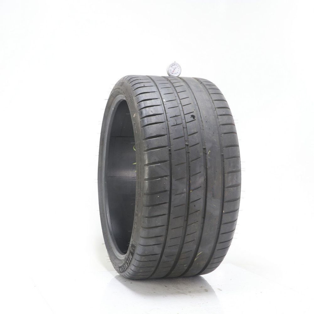 Set of (4) Used 305/30ZR21 Michelin Pilot Sport 4 S NAO 104Y - 8-8.5/32 - Image 1