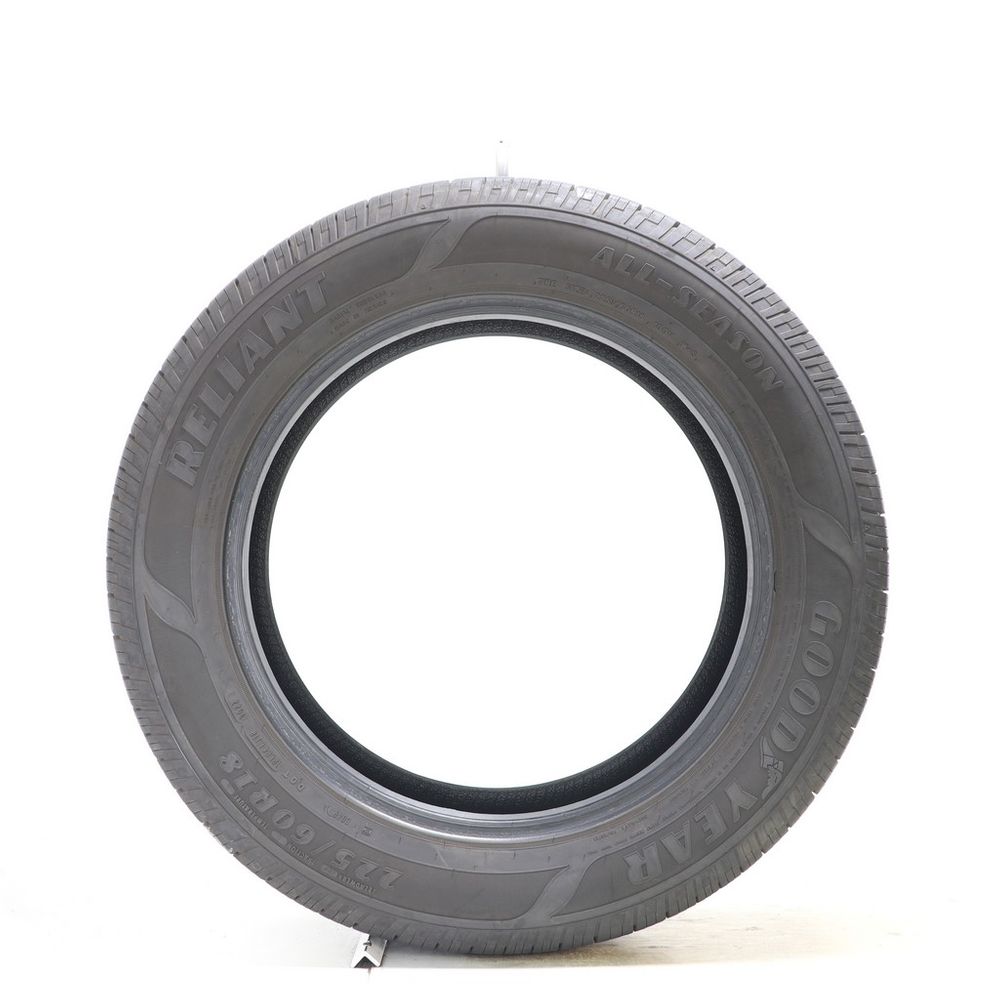 Set of (4) Used 225/60R18 Goodyear Reliant All-season 100V - 8.5-9/32 - Image 6