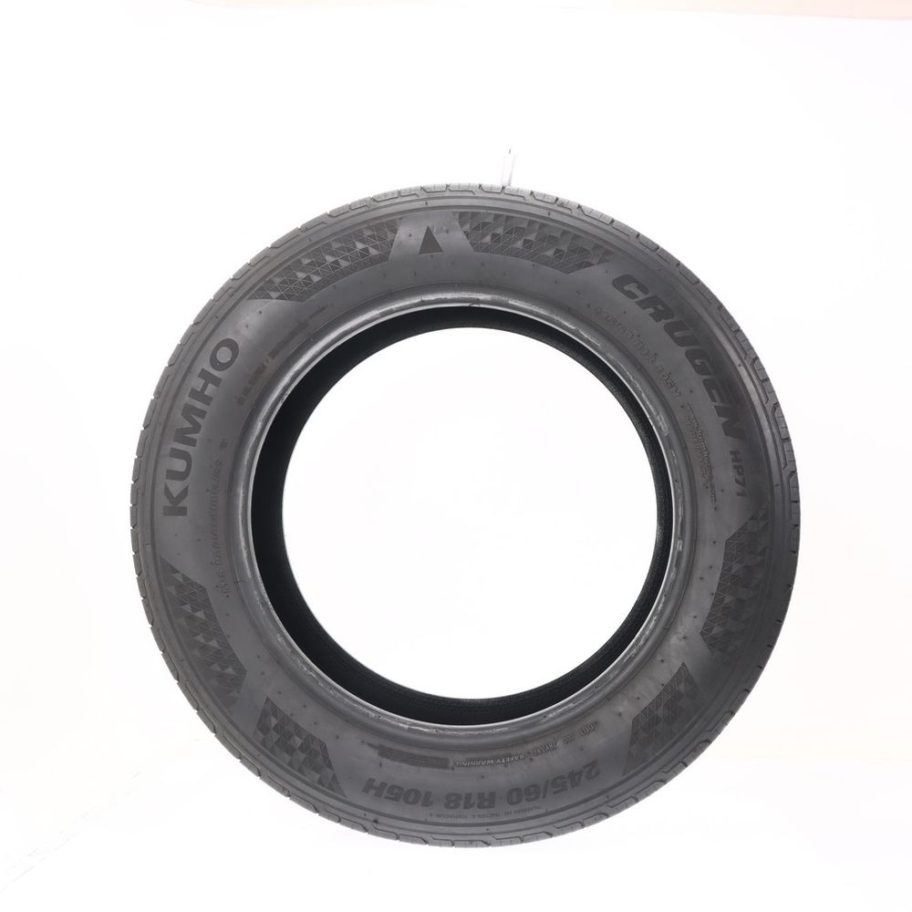 Set of (2) Used 245/60R18 Kumho Crugen HP71 105H - 4.5/32 - Image 3