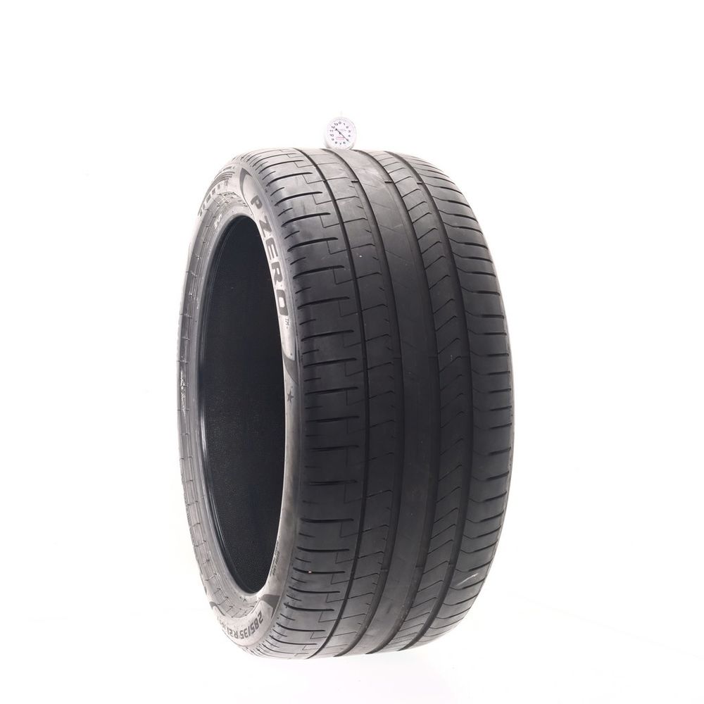 Set of (2) Used 285/35R21 Pirelli P Zero PZ4 105Y - 4.5-5/32 - Image 4
