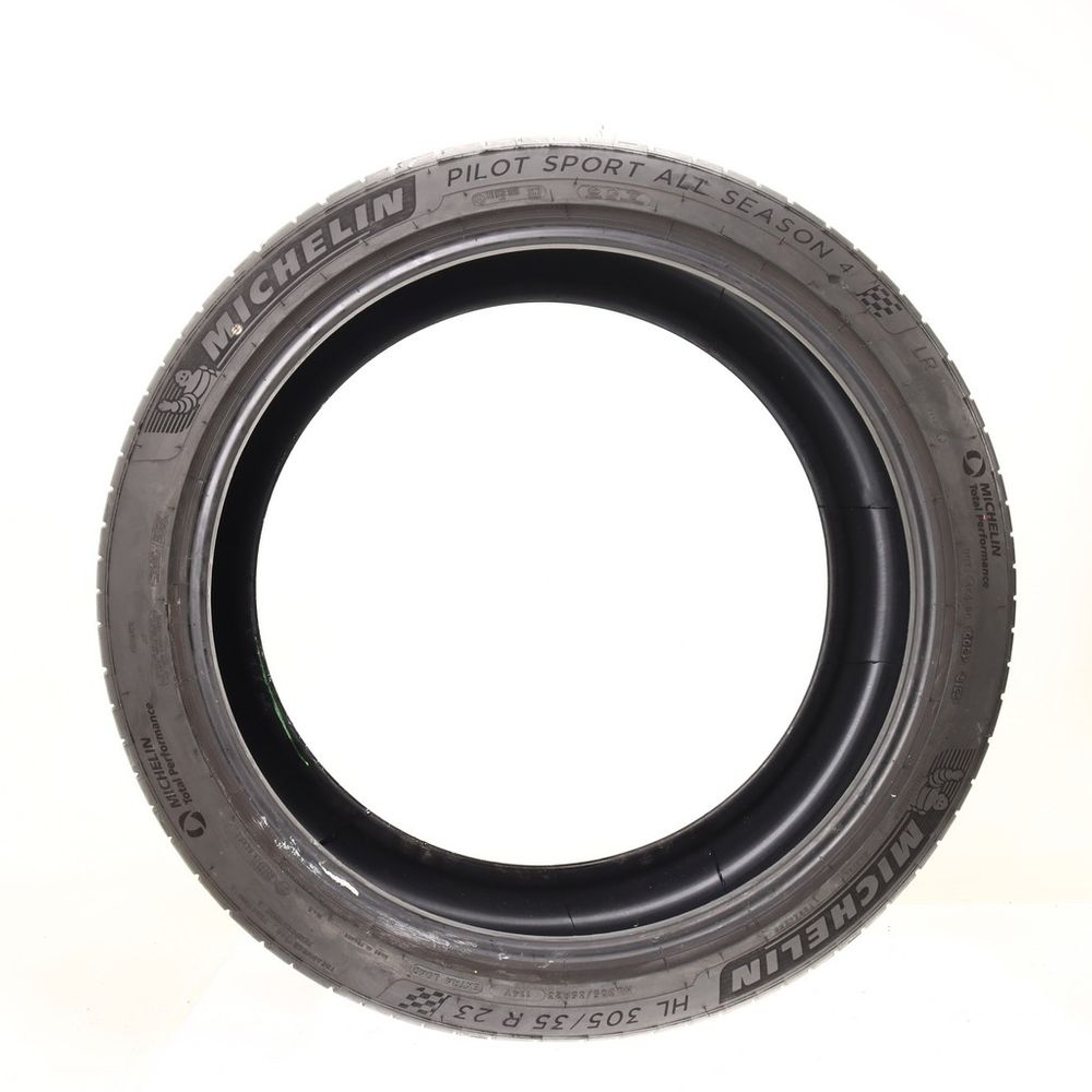 Used 305/35R23 Michelin Pilot Sport All Season 4 LR Acoustic 114Y - 7/32 - Image 3