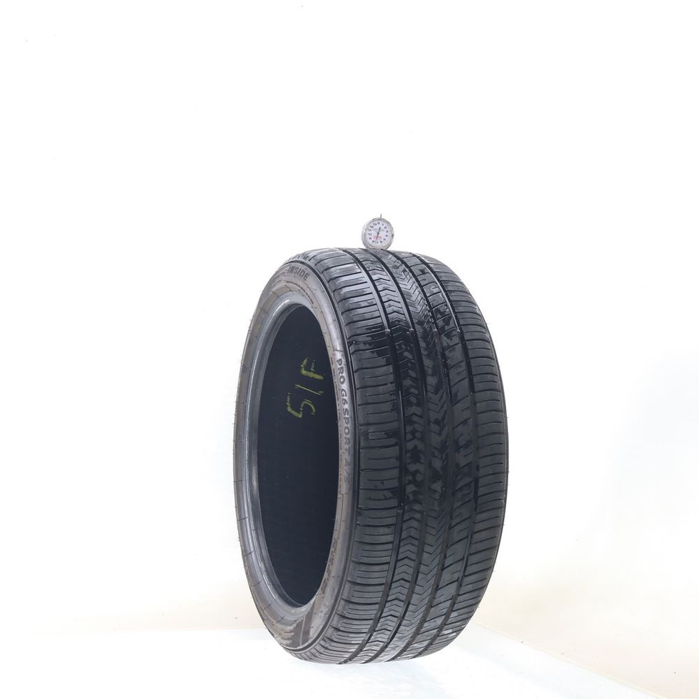 Set of (2) Used 235/40ZR18 Falken Pro G6 Sport A/S 95Y - 7.5-8/32 - Image 1