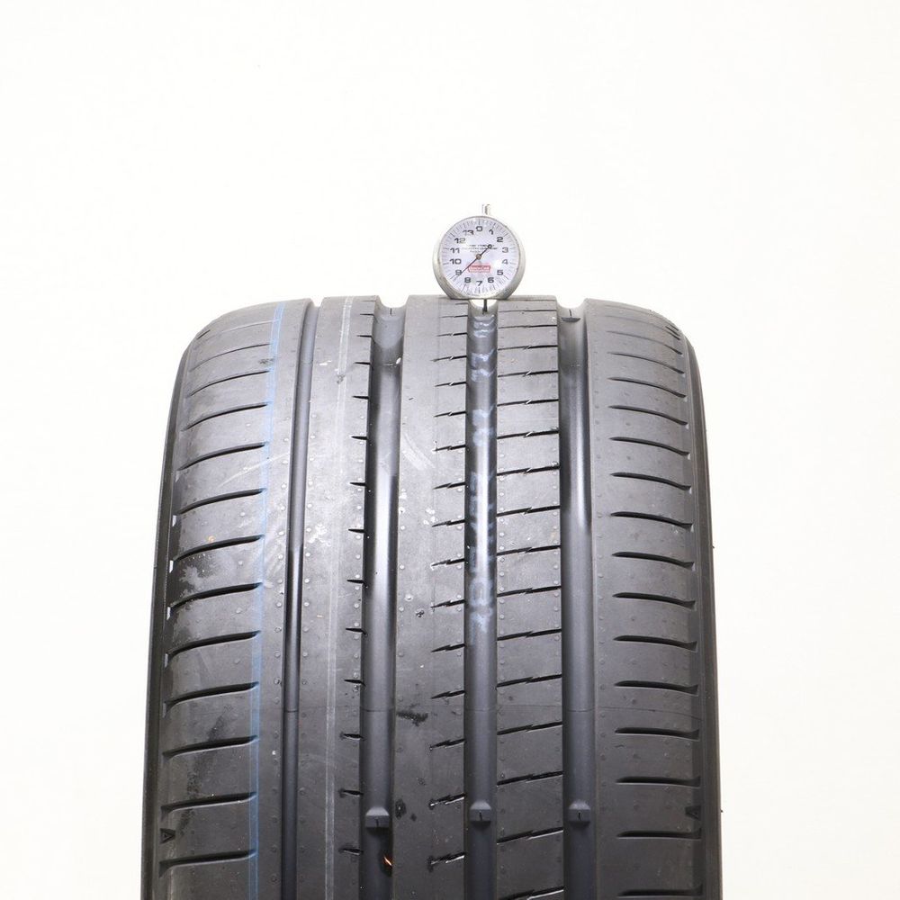 Set of (2) Used 275/35R23 Yokohama Advan Sport V107 108Y - 8-8.5/32 - Image 5