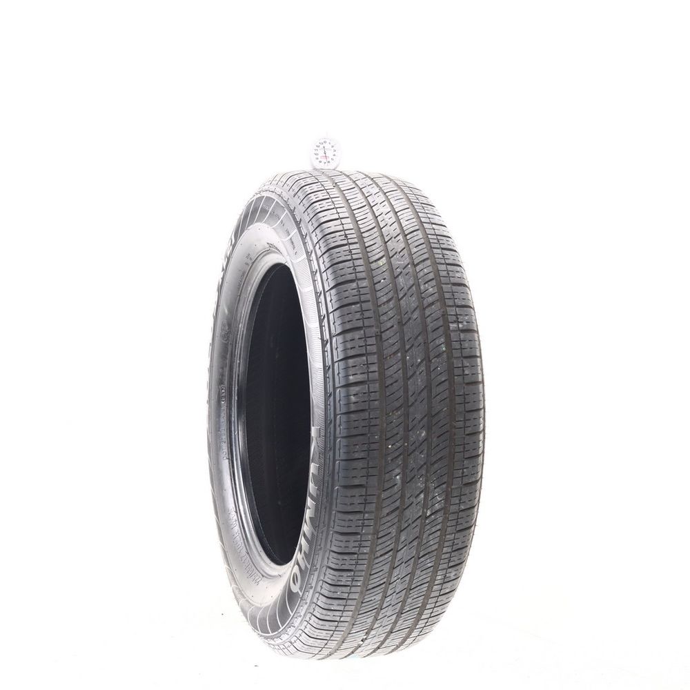 Set of (2) Used 225/65R17 Kumho Eco Solus KL21 102H - 6.5-7/32 - Image 1