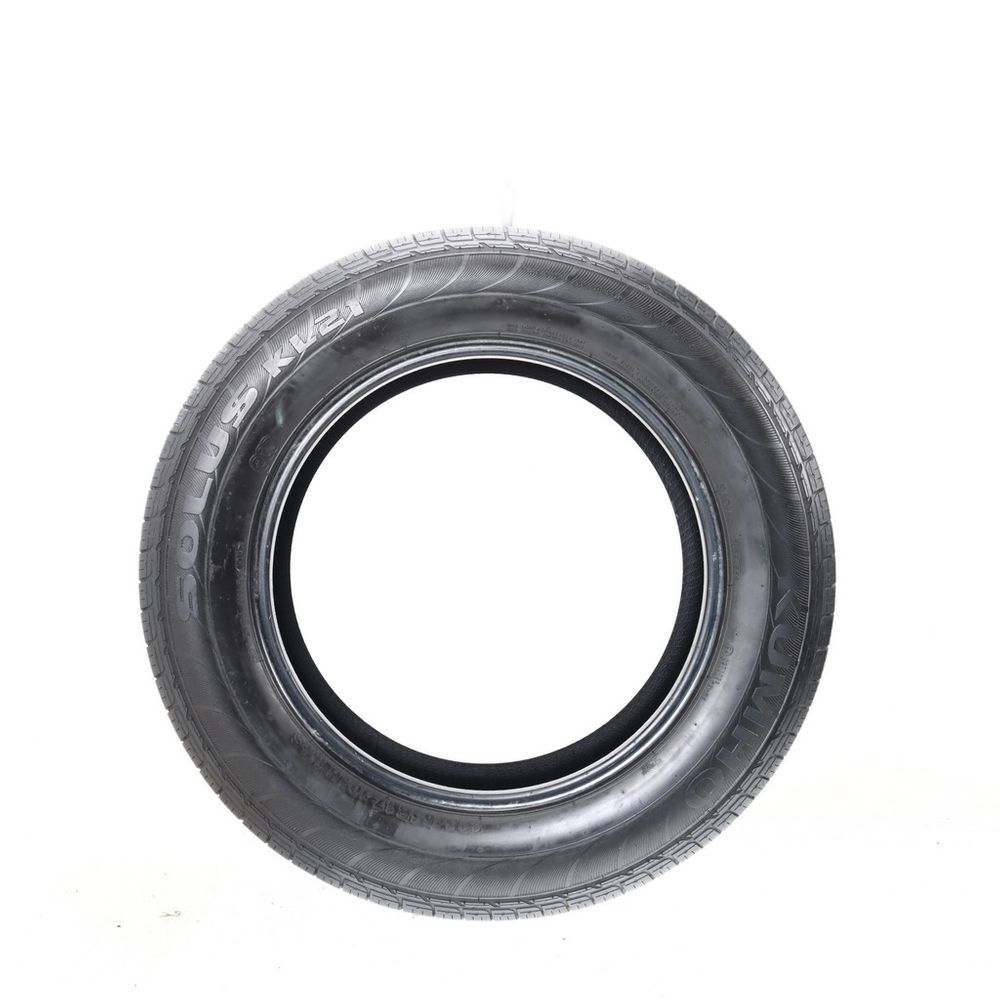 Set of (2) Used 225/65R17 Kumho Eco Solus KL21 102H - 6.5-7/32 - Image 3