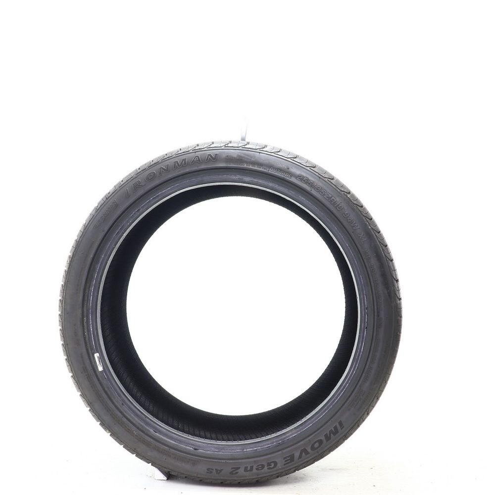 Set of (2) Used 255/35ZR18 Ironman IMove Gen 2 AS 94W - 7-8.5/32 - Image 3