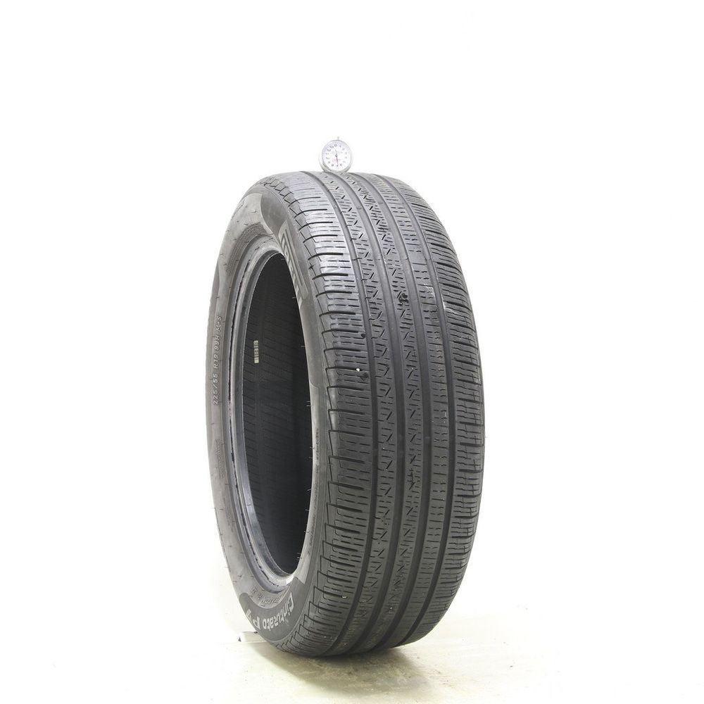 Set of (2) Used 225/55R19 Pirelli Cinturato P7 Plus II 99H - 6.5-7/32 - Image 1