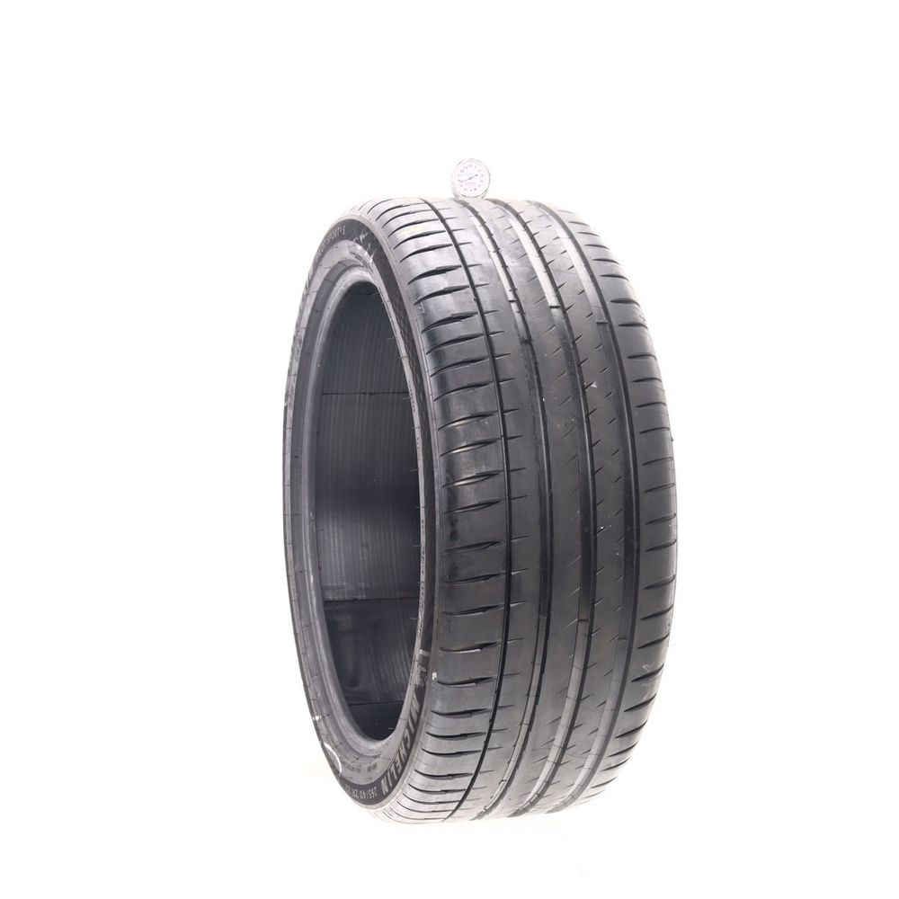 Set of (2) Used 265/40ZR22 Michelin Pilot Sport 4 S 106Y - 9-9.5/32 - Image 4