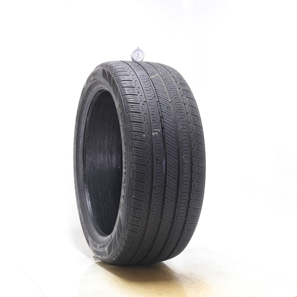 Set of (4) Used 275/40R21 Continental CrossContact RX ContiSeal 107H - 7-8/32 - Image 1