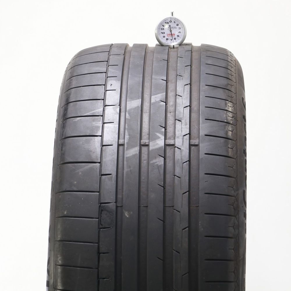 Set of (2) Used 285/40R22 Continental SportContact 6 AO ContiSilent 110Y - 6.5/32 - Image 2