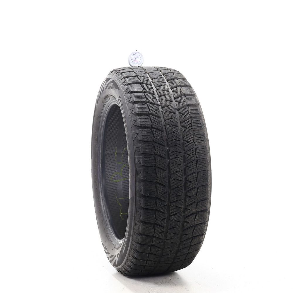 Set of (2) Used 225/55R17 Bridgestone Blizzak WS80 97H - 8.5/32 - Image 1
