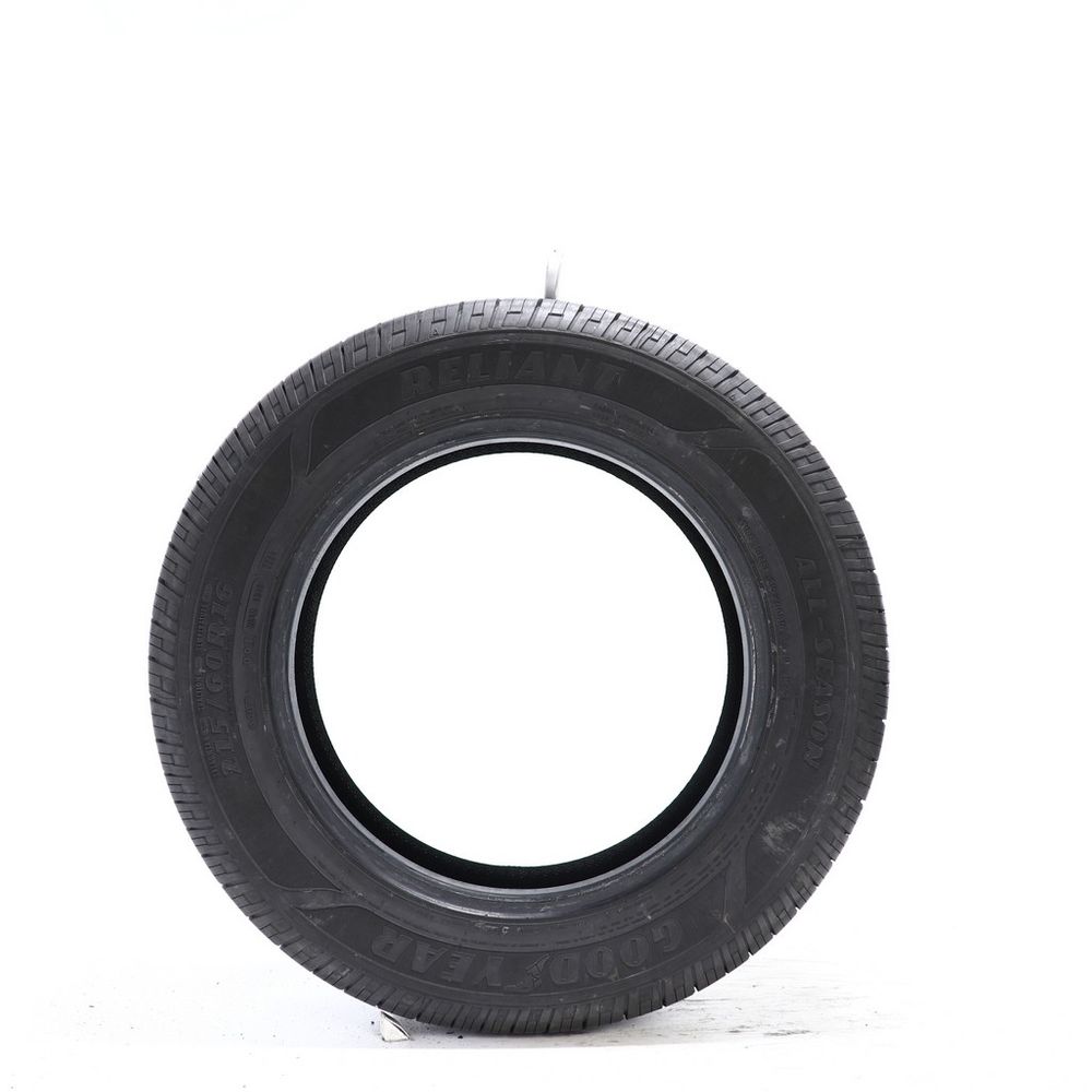 Set of (2) Used 215/60R16 Goodyear Reliant All-season 95V - 8.5-9.5/32 - Image 6