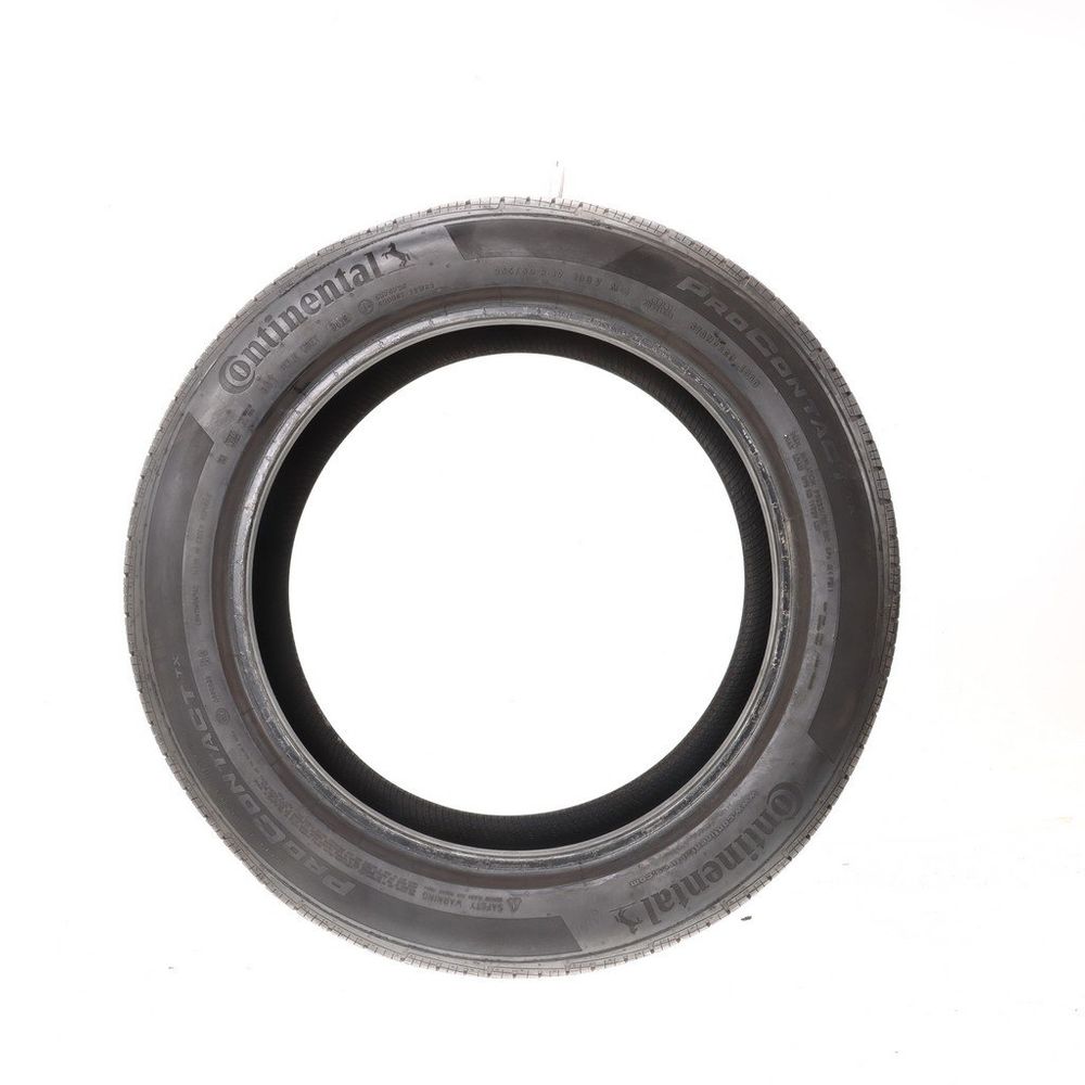 Set of (4) Used 255/50R19 Continental ProContact TX NO 103V - 5-5.5/32 - Image 3