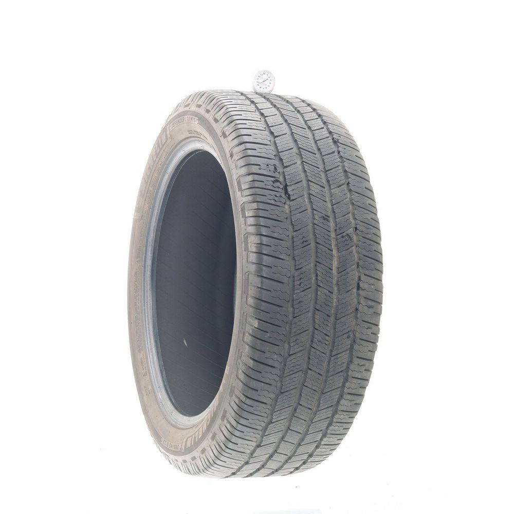 Set of (2) Used 285/45R22 Michelin Defender LTX M/S 2 114H - 9-10.5/32 - Image 1