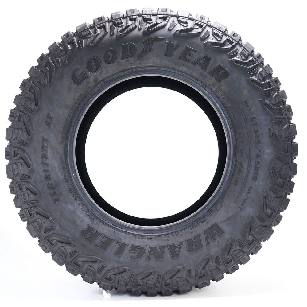 Used LT 325/65R18 Goodyear Wrangler Territory AT 121/118T D - 15/32 - Image 3