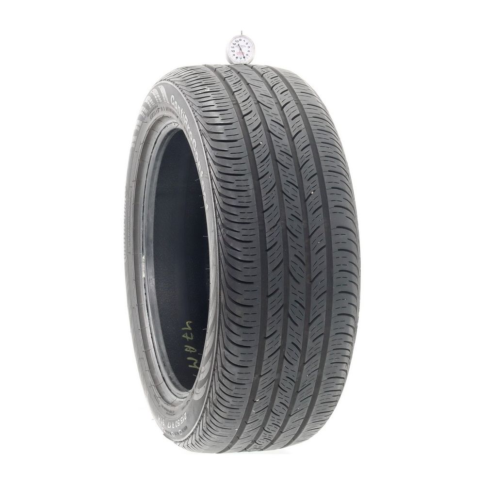 Set of (2) Used 215/50R17 Continental ContiProContact 91H - 5.5-6/32 - Image 4