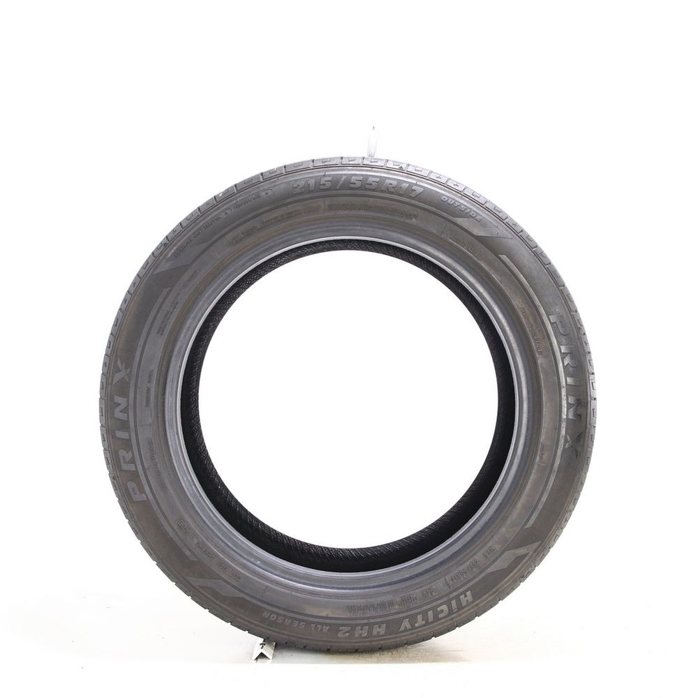 Set of (2) Used 215/55R17 Prinx HiCity HH2 94V - 6.5-8/32 - Image 3