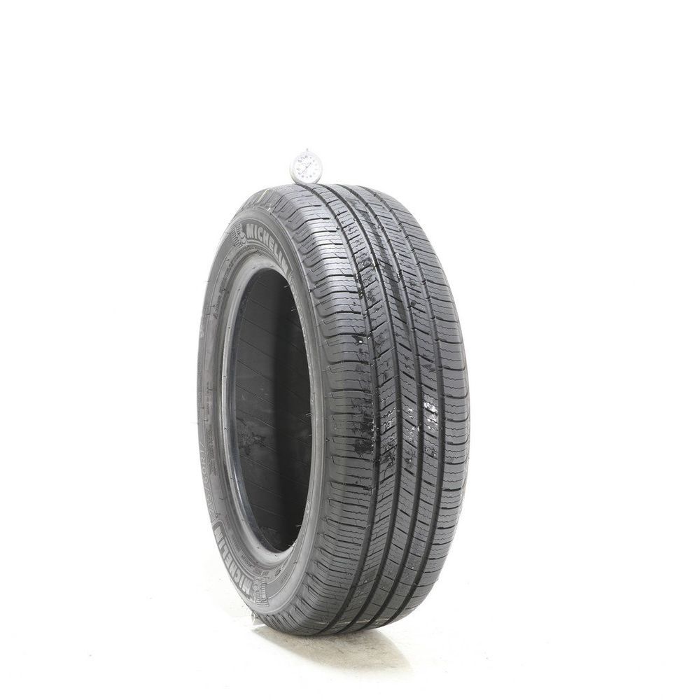 Set of (2) Used 215/60R17 Michelin Defender T+H 96H - 8.5-9.5/32 - Image 1