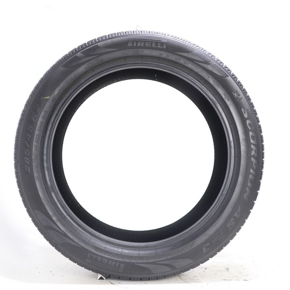 Set of (2) Used 285/45R22 Pirelli Scorpion AS Plus 3 114H - 8.5-10/32 - Image 3