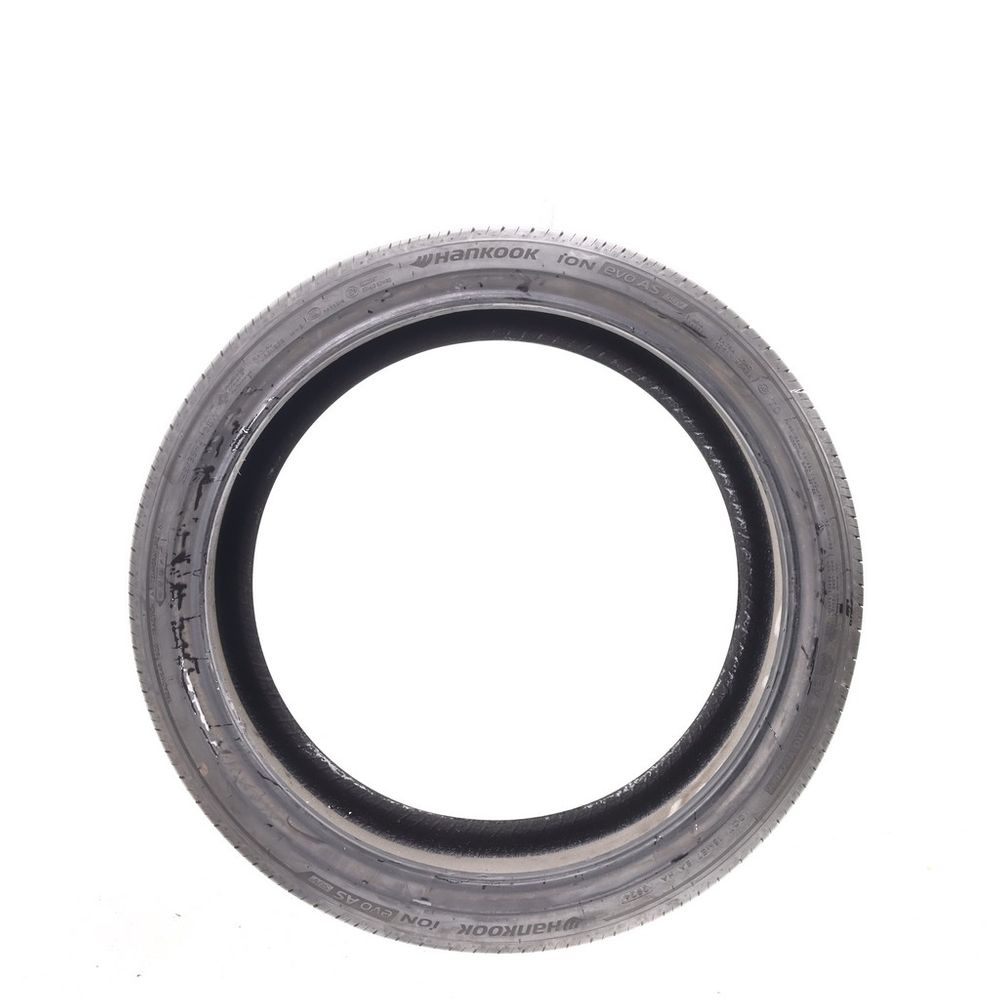 Set of (4) Used 255/35R21 Hankook iON evo AS SUV EV Sound Absorber TO 98W - 9-9.5/32 - Image 6