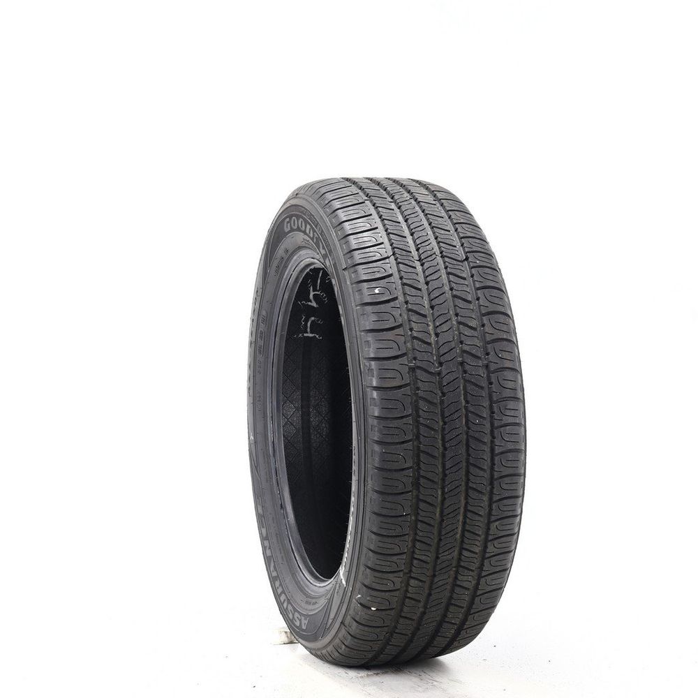 Set of (2) Driven Once 225/55R18 Goodyear Assurance All-Season 98H - 8.5/32 - Image 1